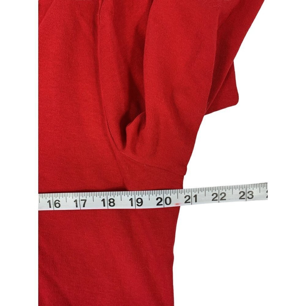 Karen Scott Women's Cherry Red Top - Picture 4 of 6